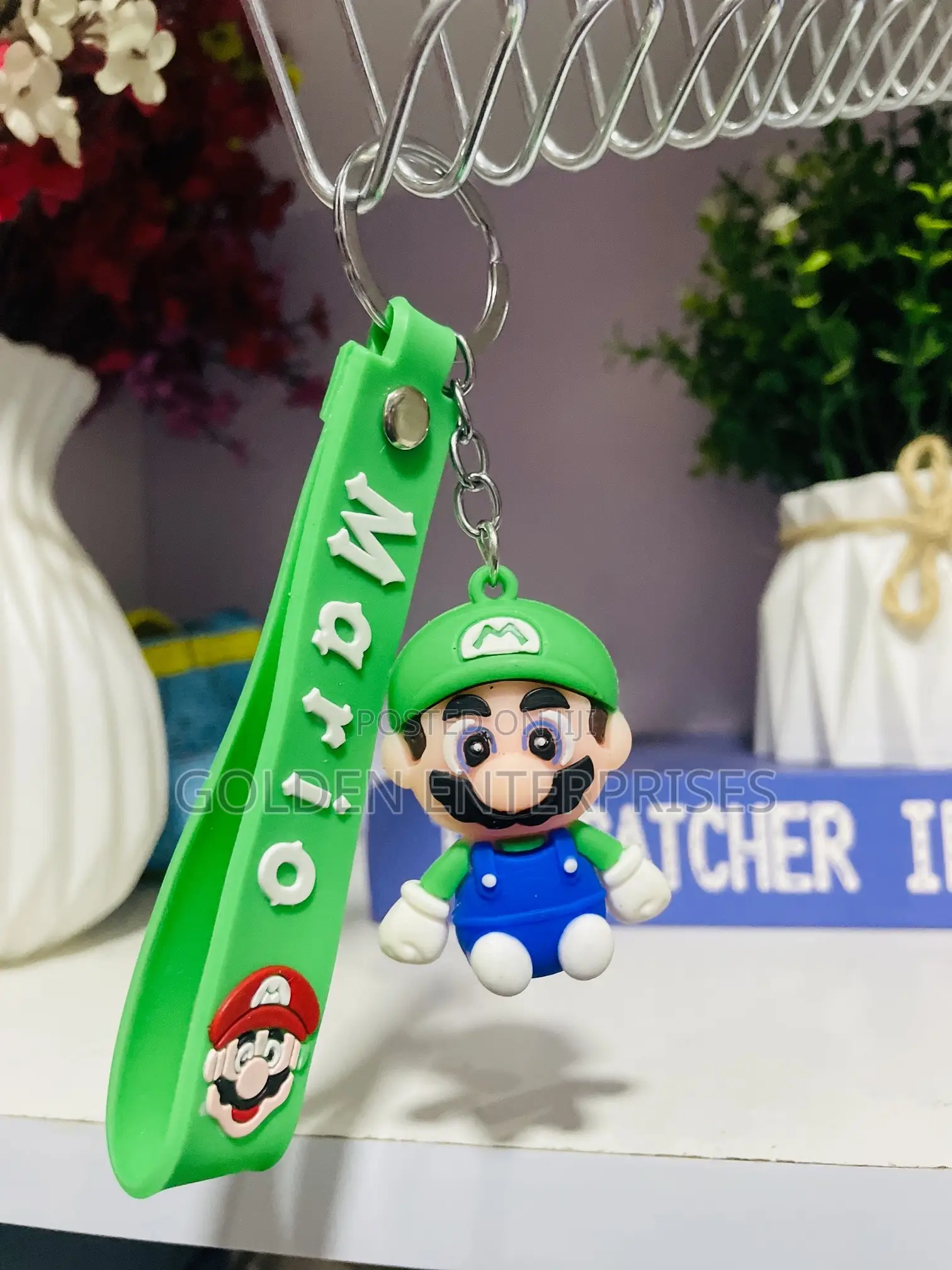 Mario Cartoon Themed Key Chains/ Key Holders