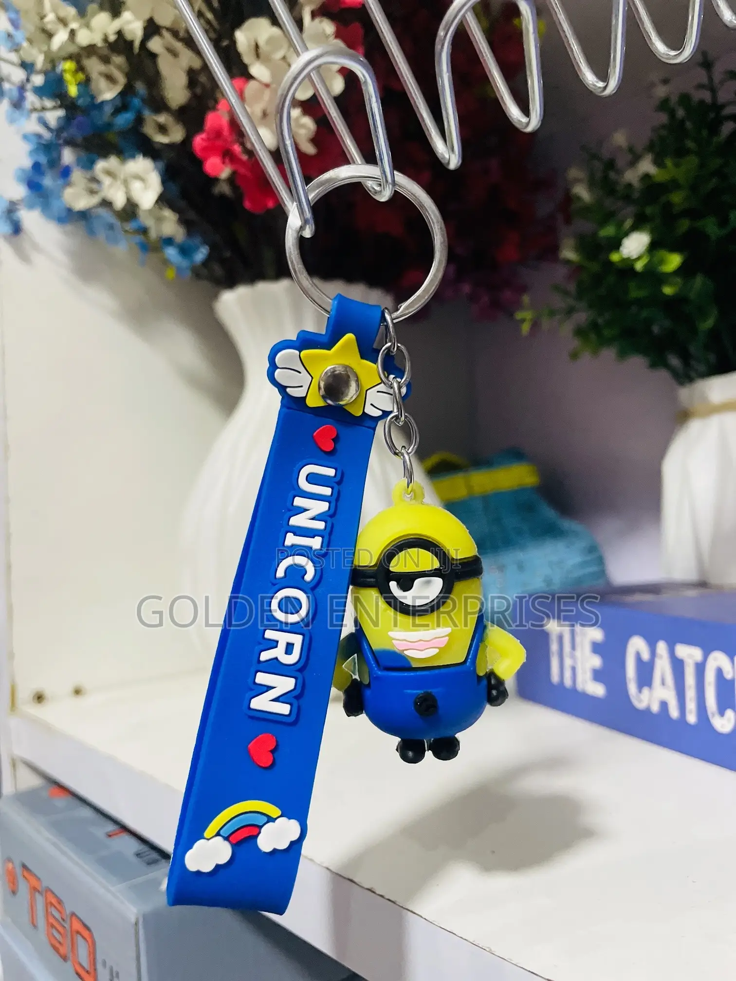 Unicorn Minion Boys Cartoon Themed Key Chains/ Key Holders