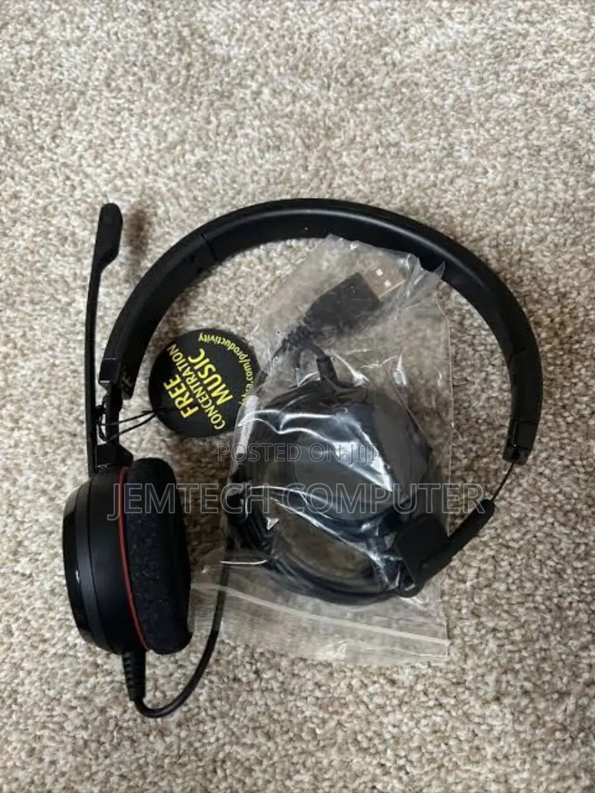 Jabra Evolve 30 II UC Stereo Wired Headset/Music Headphones