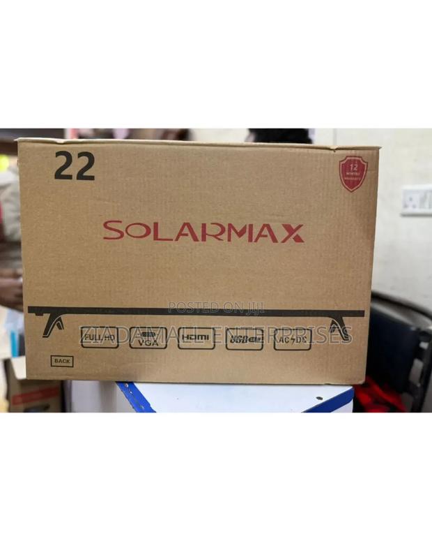 SOLAMAX 22 Inches Digital TV AC / DC Solar TV