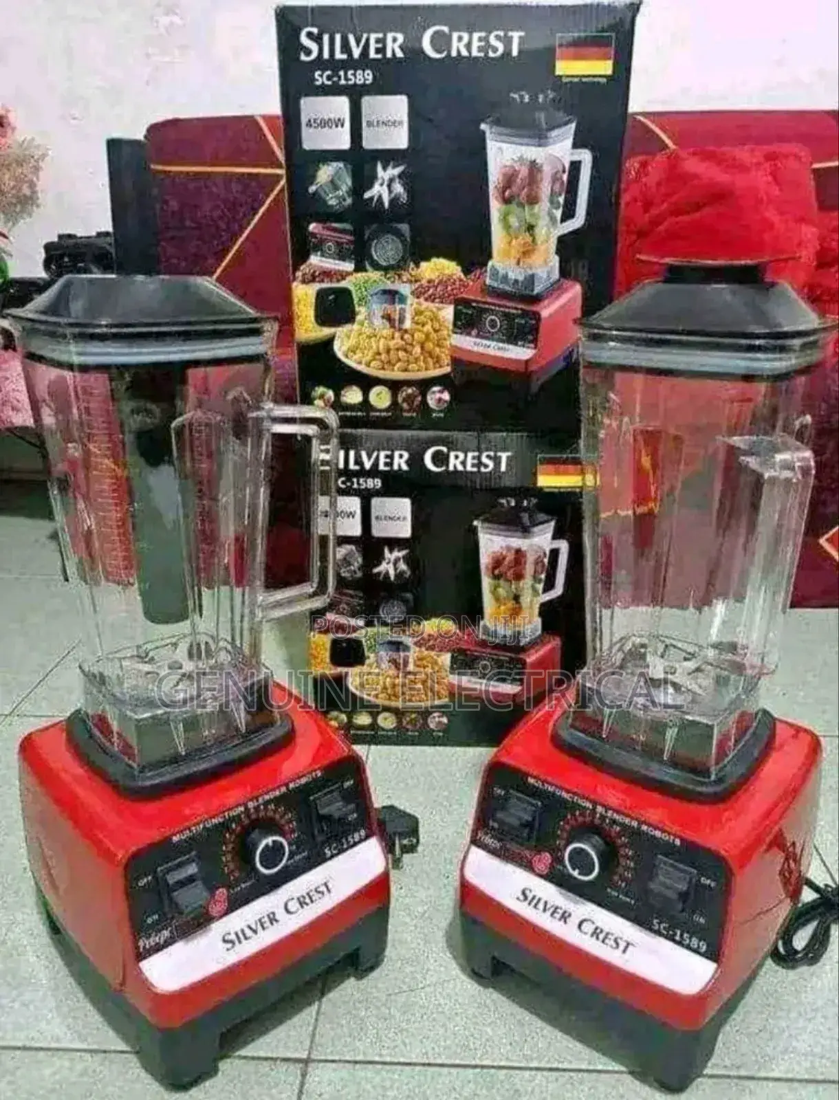 Silver Crest Blender