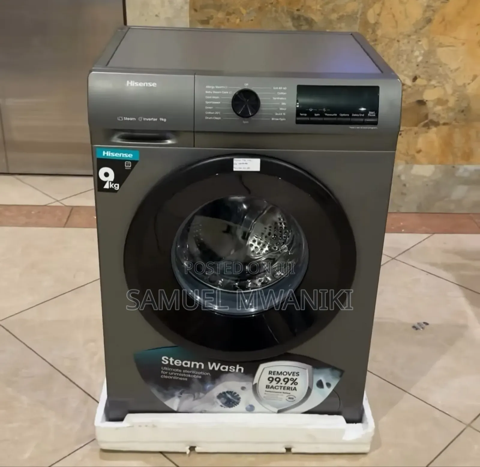 Hisense 9kg Front Load Automatic Washing Machine