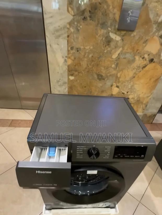 Hisense 9kg Front Load Automatic Washing Machine - thumbnail 3