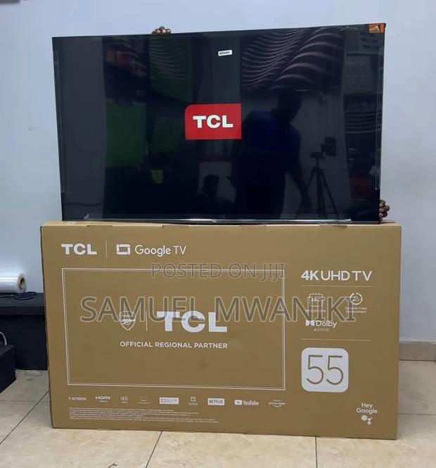 TCL 55" TCL Uhd Google Tv Dolby Audio HDR 10 Frameless - main view