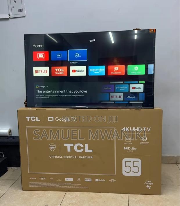 TCL 55" TCL Uhd Google Tv Dolby Audio HDR 10 Frameless - thumbnail 3