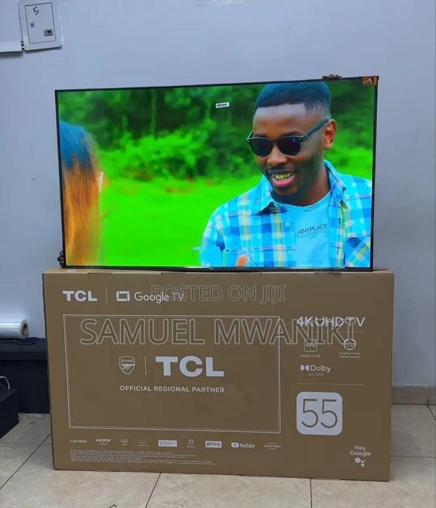 TCL 55" TCL Uhd Google Tv Dolby Audio HDR 10 Frameless - thumbnail 4
