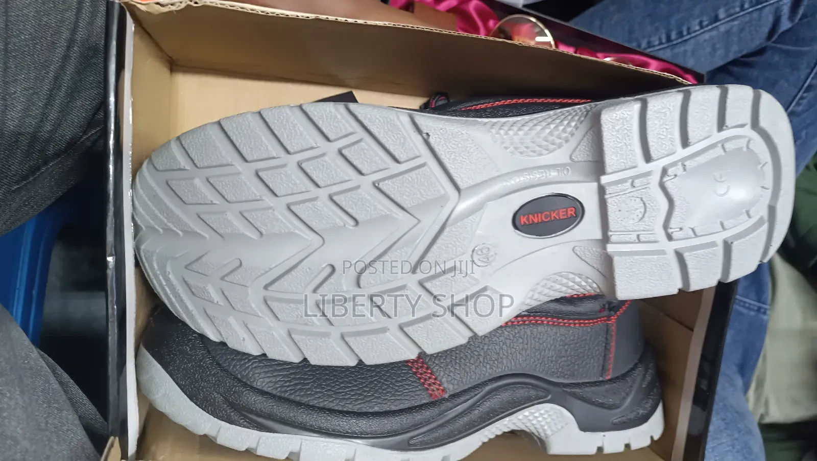 Stitched Quality Safety Boots Shoes
