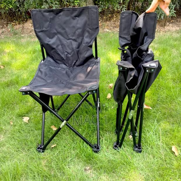 Foldable Metallic Frame Water Proof Canvas Camping Chair - main view