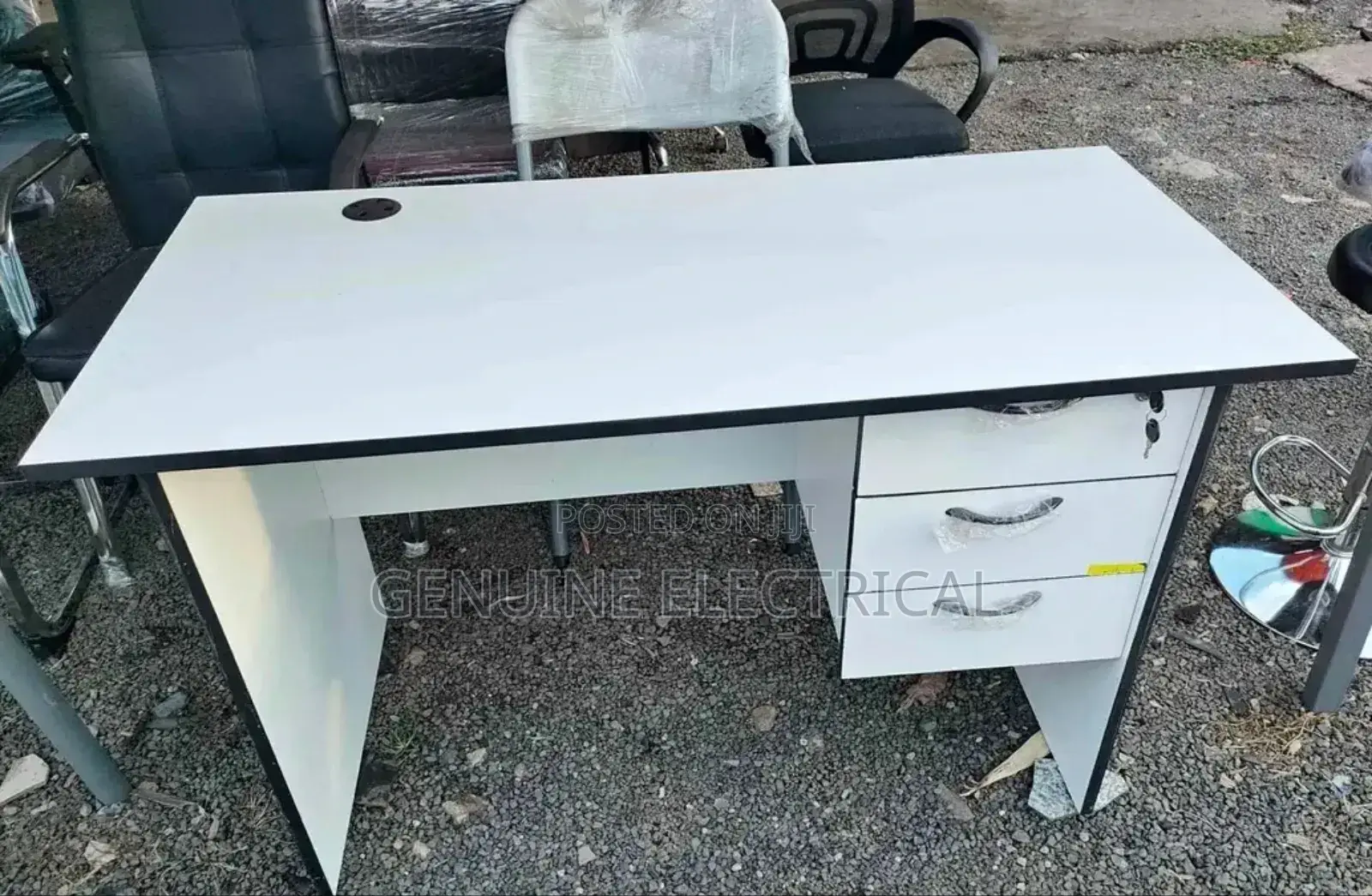 Brand New White Office Desk