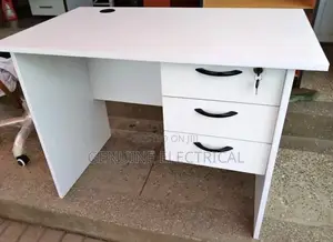 Classic White Office Desk