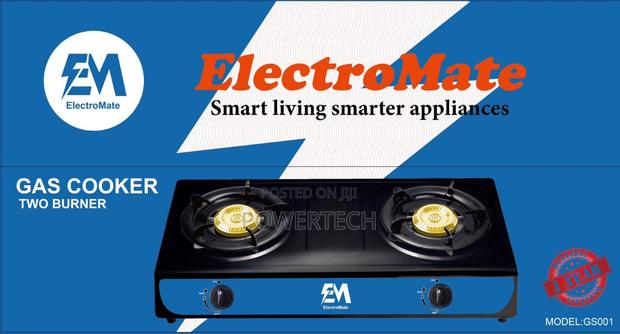 Electromate 2 Burner Stainless Cooker Autoignation - main view