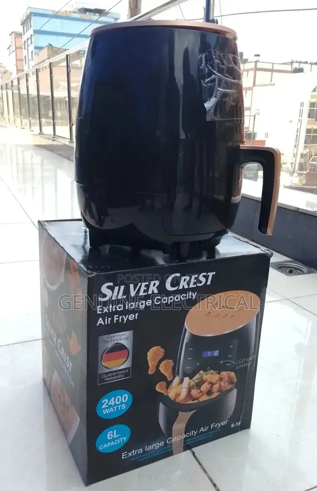 New Model Silvercrest 6litres Air Fryer
