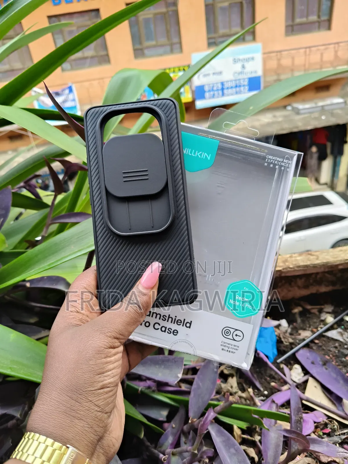 Redmi Note 14 Pro+ Nilkin Camshield Shockproof Back Case