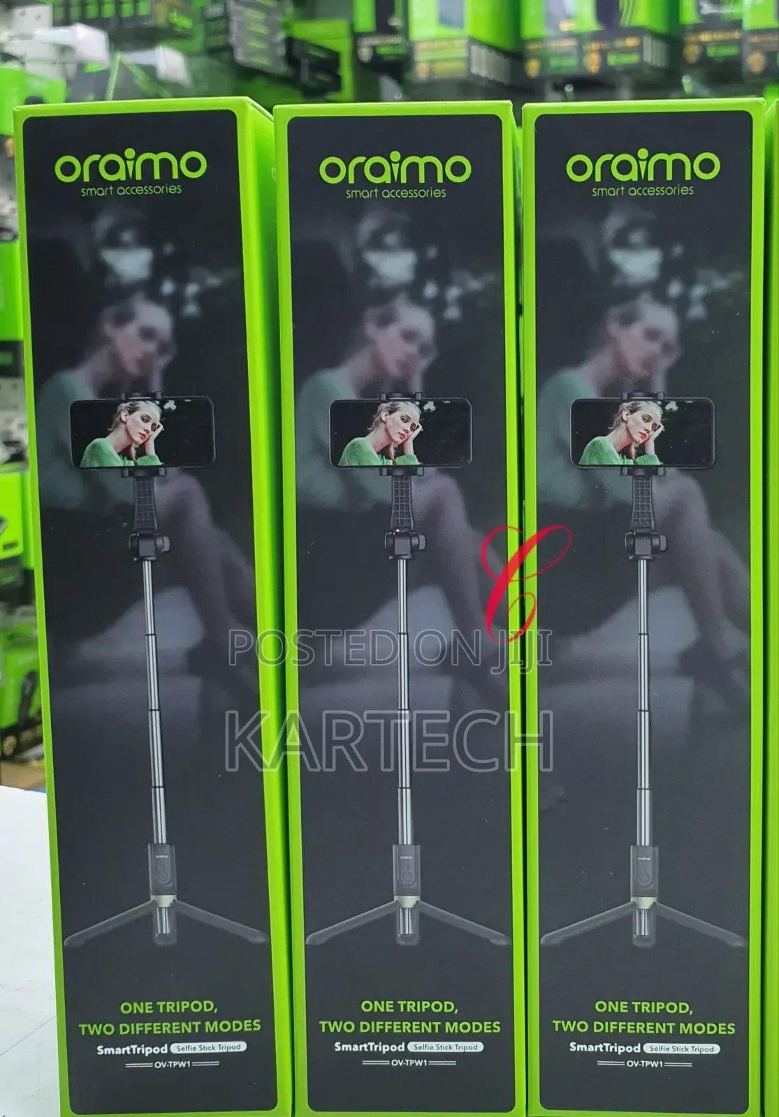 Oraimo Smart Tripod OV-TPW1 Selfie Stick With Remote Shutter