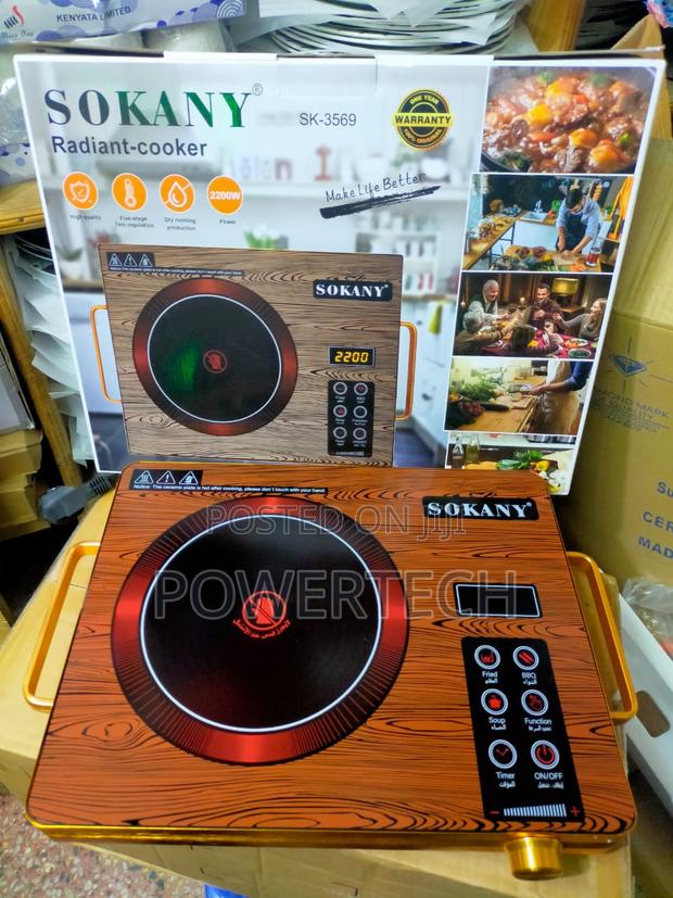 Sokany Induction Cooker( Single) - main view