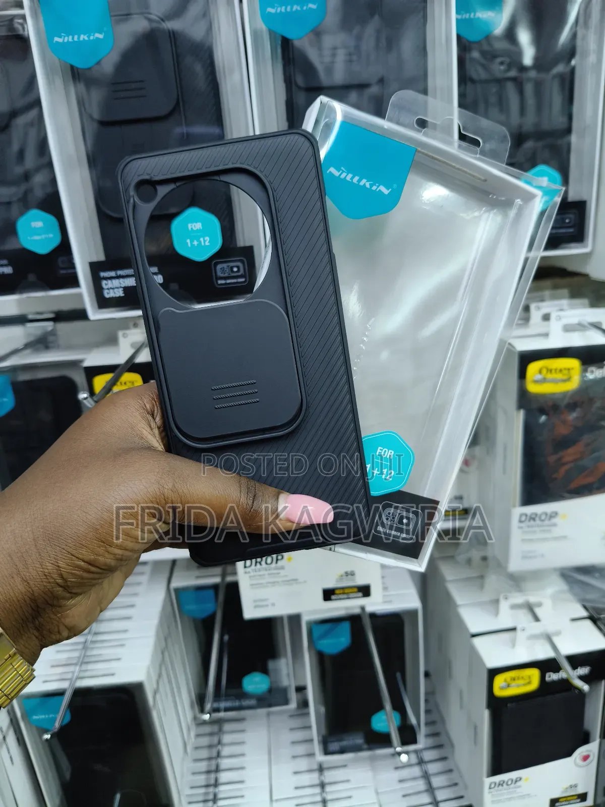 Oneplus 12 Nilkin Camshield Shockproof Back Cover