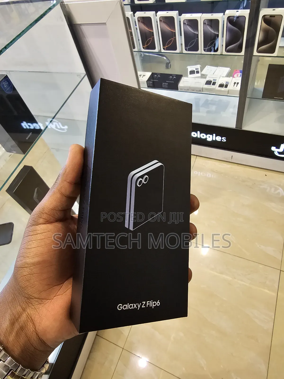 New Samsung Galaxy Z Flip6 256 GB Blue