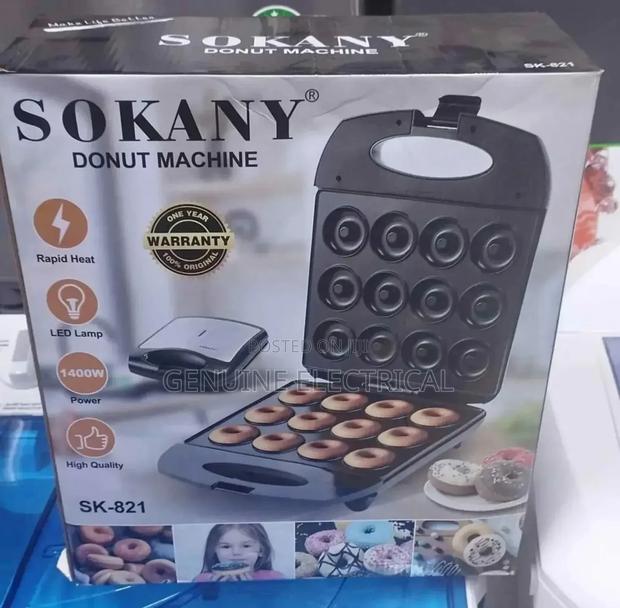 Good Quality 12 Slots Sokany Donut Maker
