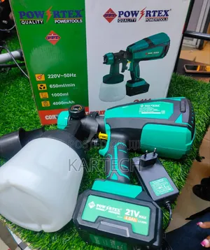 Powertex Cordless Paint Sprayer Gun 21V