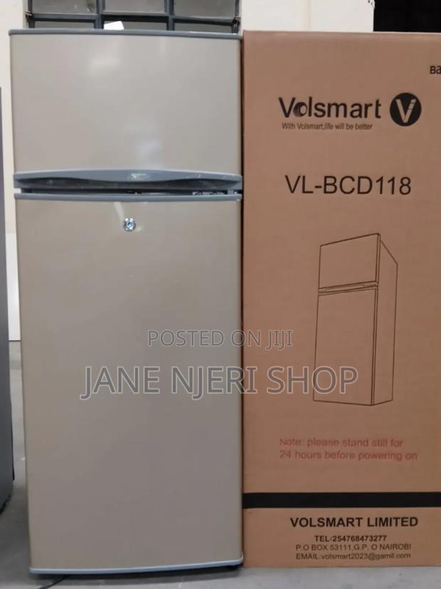 Volsmart 118 Liters Fridge Double Door