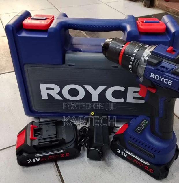 Royce 21V
Brushless Drill Set With Hammer