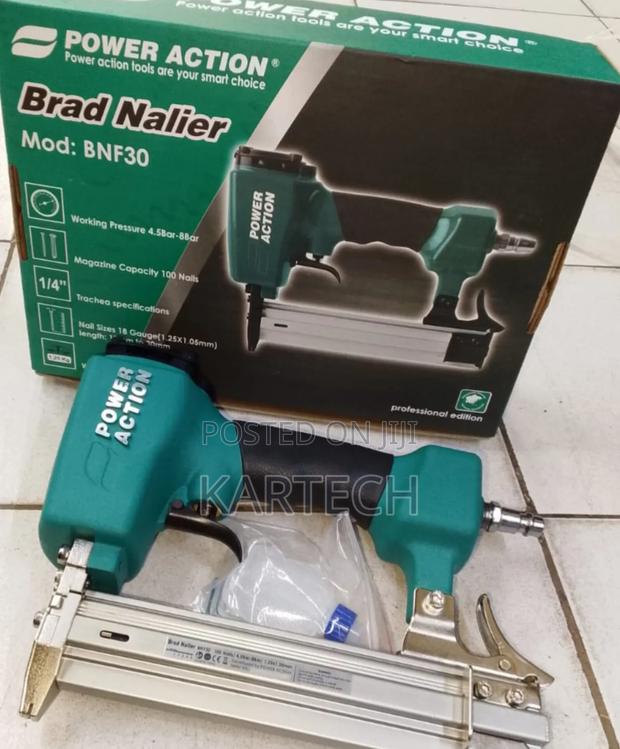 Power Action Brand Nailier Working Pressure 4.5bar