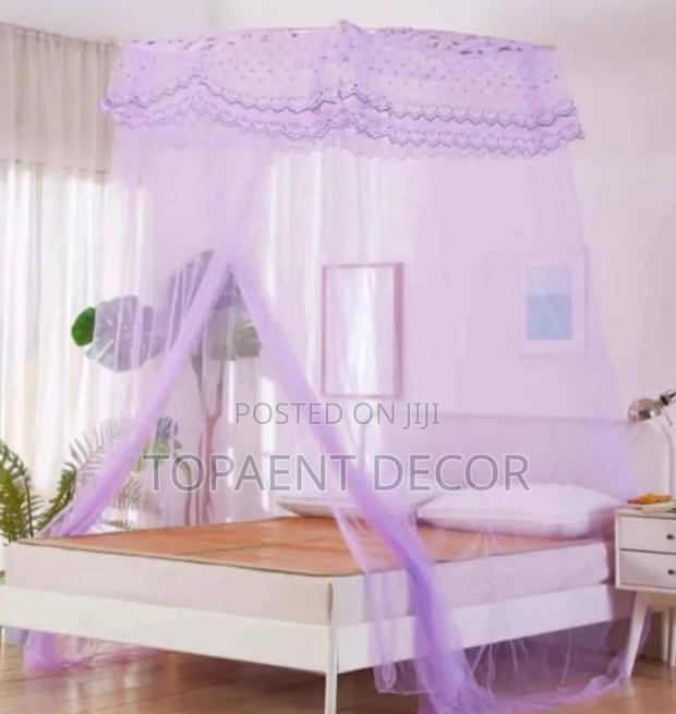 Light Purple Top Square 4 by 6 Mosquito Net