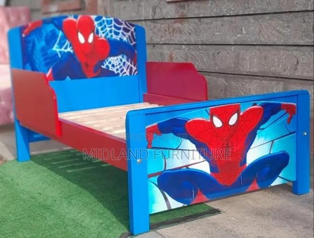 Spiderman Bed for Boys - main view