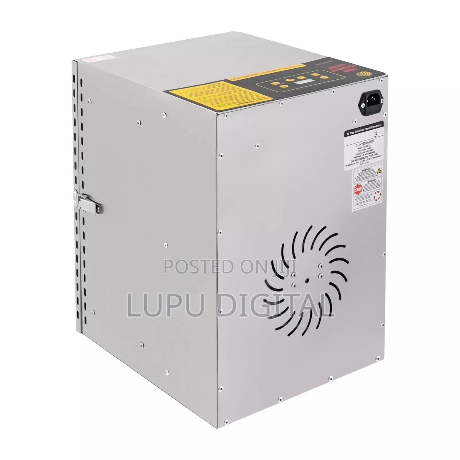 12 Tray Countertop Commercial. Electric Food Dehydrator