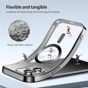 Mobilak Case iPhone 11 With Magsafe With Camera Lens Clear