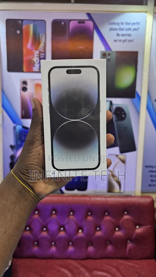 New Apple iPhone 14 Pro 256 GB Black - thumbnail 3