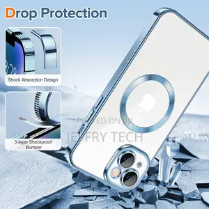 Mobilak Clear Case for iPhone 13 6.1-Inc With Lens Protector