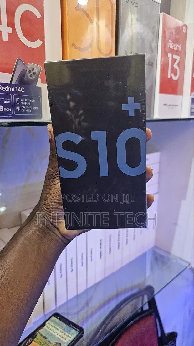 New Samsung Galaxy S10 Plus 128 GB Black - thumbnail 2