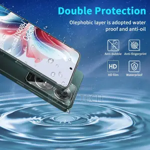 Full Glass Screen Protector for Oppo Reno 11F Black Frame