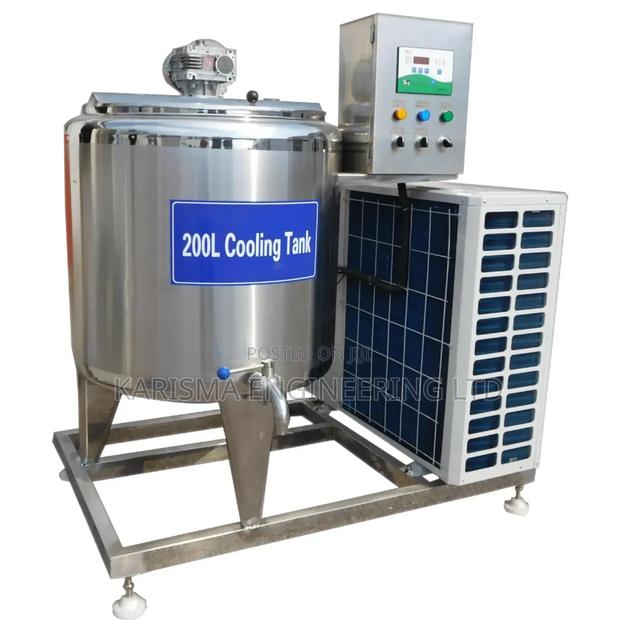 Stainless Steel Dairy Milk 200L Cooling Tank.