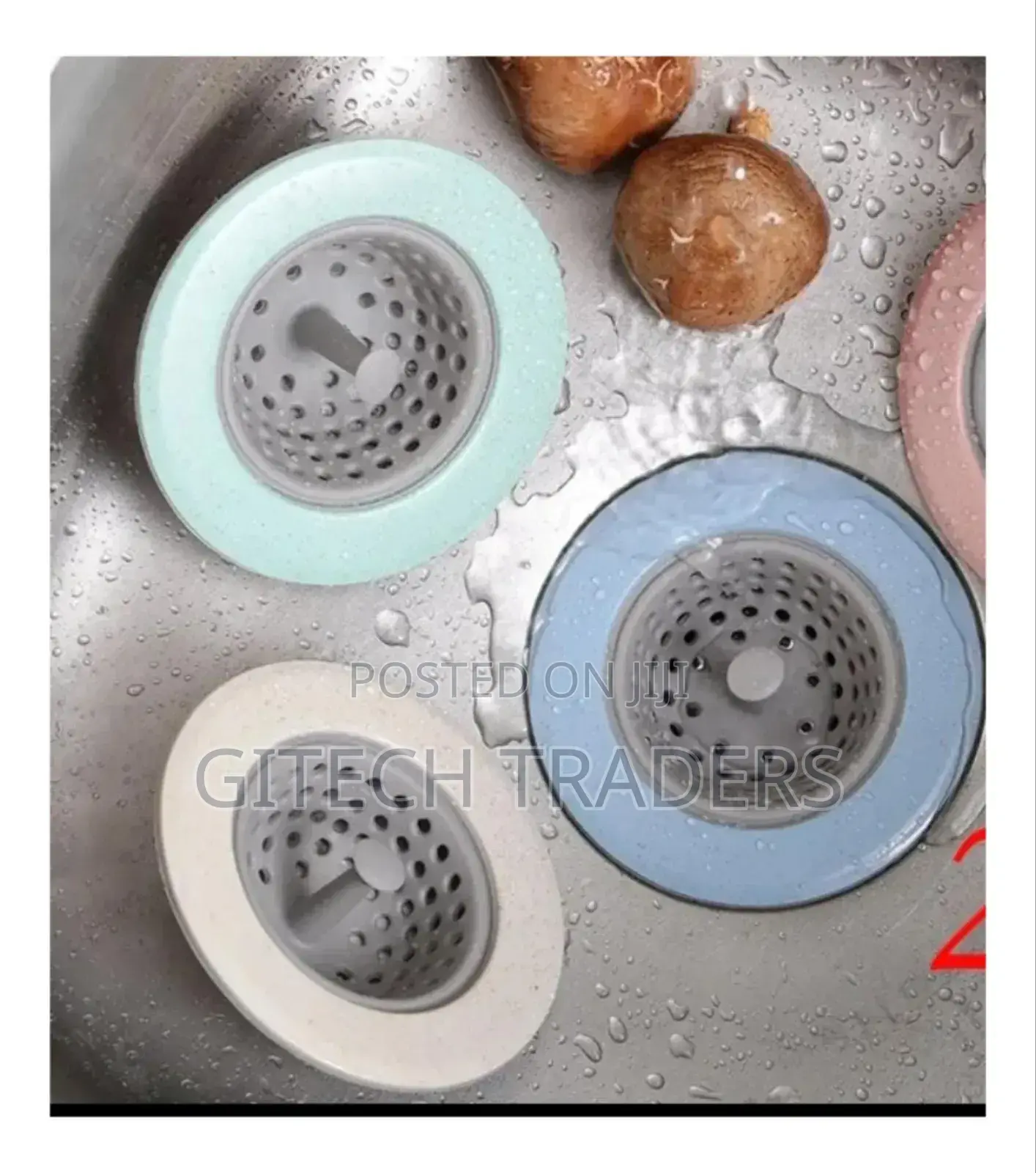 Round Silicone Sink Strainer