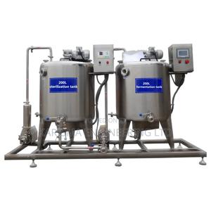 Milk Sterilization and Fermentation Tank. - main view