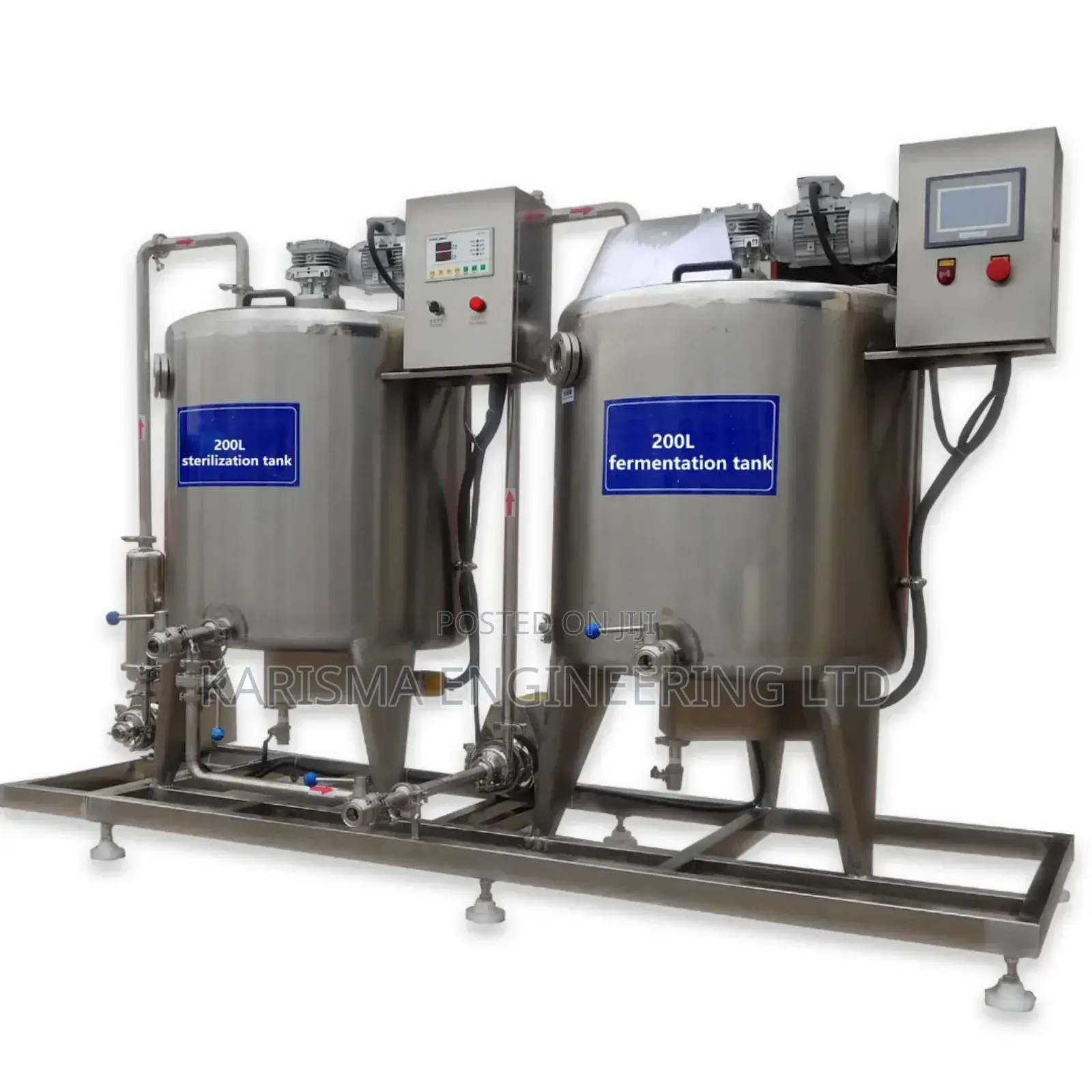 Commercial Stainless Steel Dairy Equipment