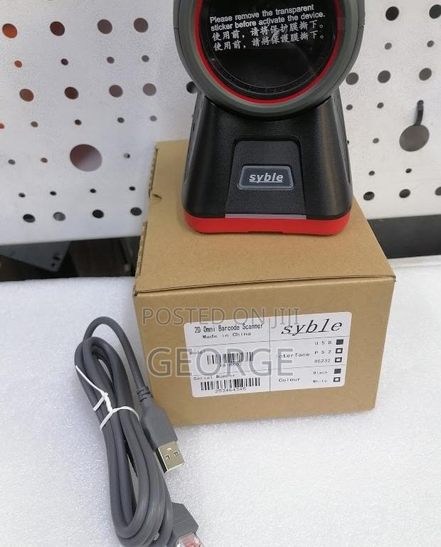 XB-8602H Verstile 2D Barcode Scanner Table Mount