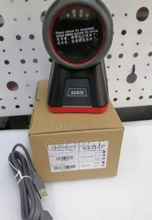 2D Syble XB-PS60H Table Mount Barcode Scanner,Essential,