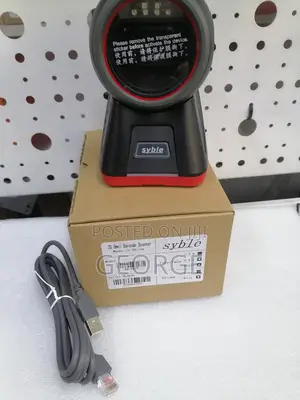 2d Fixed Table Mount Barcode Scanner -Verfied