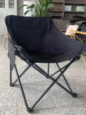 Outdoor Camping Folding Chair - Green - Black - thumbnail 2