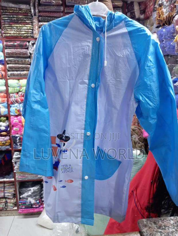 Cartoon Themed Kids Raincoats - main view