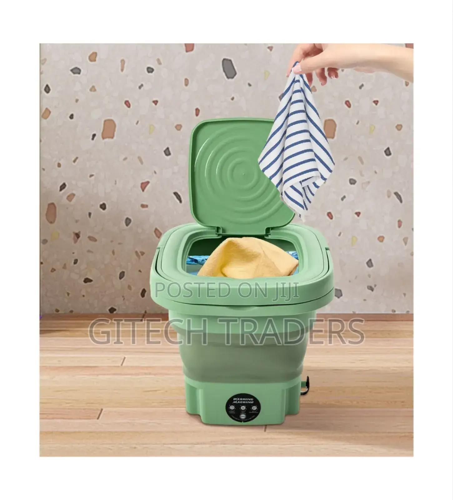 *Foldable Washing Machine