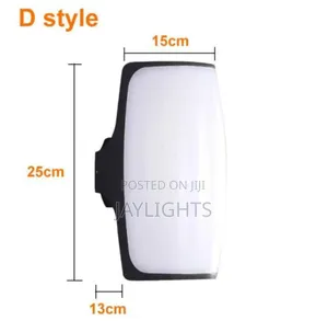 Oval White Outdoor Waterproof Led Bulkhead Light
