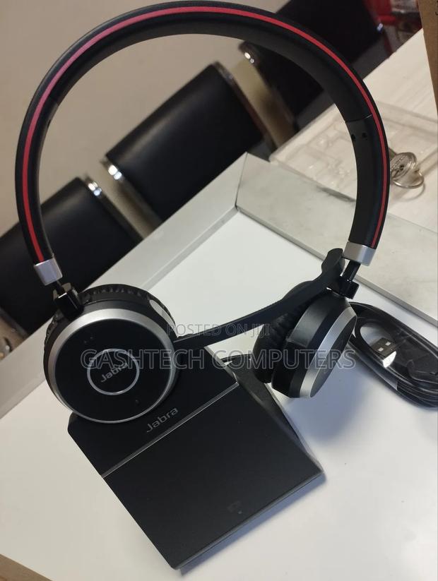 Jabra Evolve 65 Se Stereo Headset With Link380a - thumbnail 2
