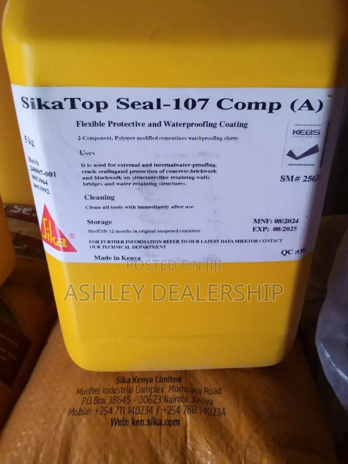 Sika Top Seal -107 Comp A