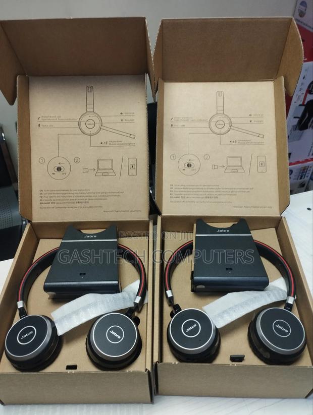 Jabra Evolve 65 Se Stereo Headset With Stand Usb-A) - thumbnail 2