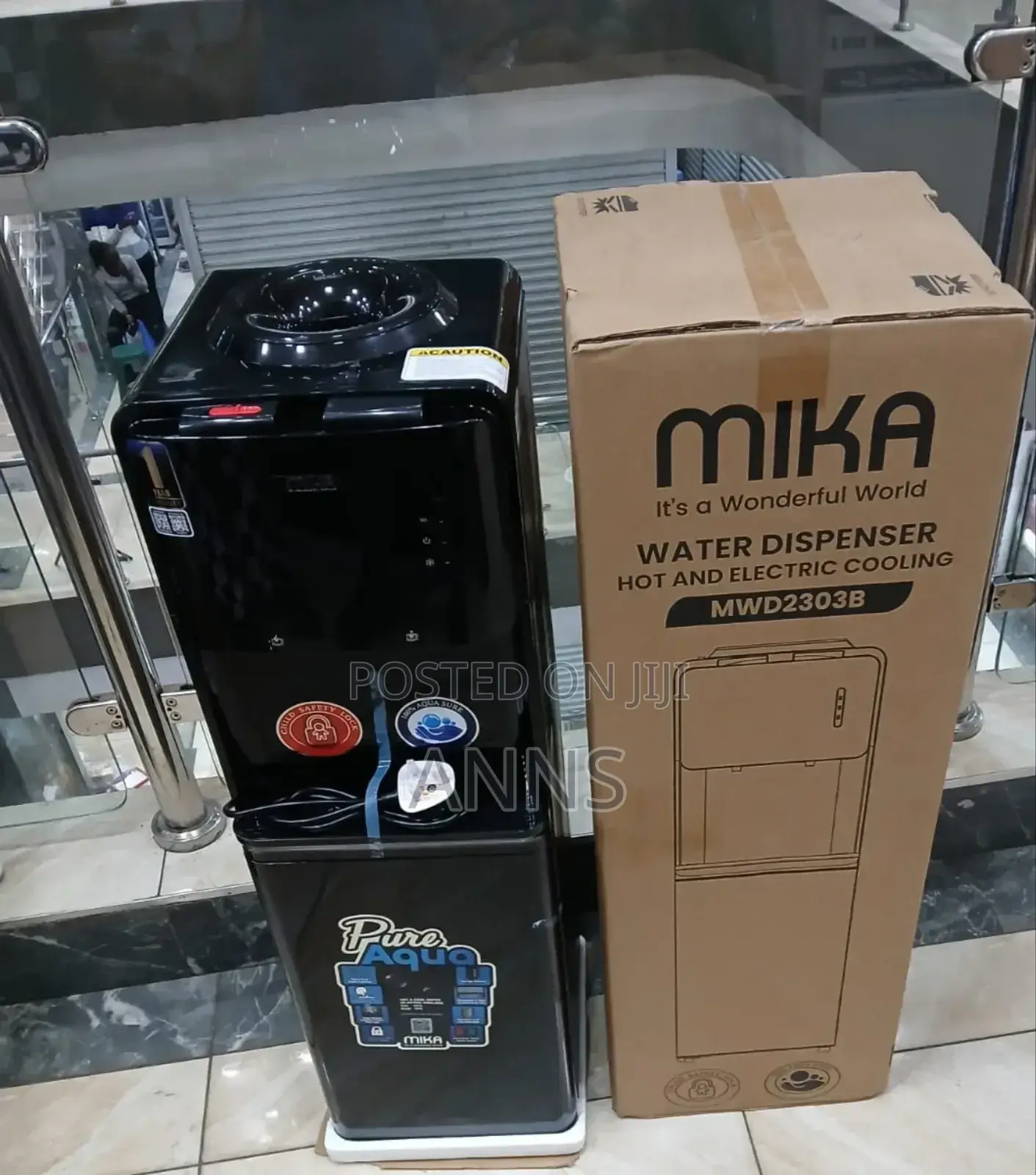 Mika 2 Tap Hot and Cold Best Top Load Dispenser