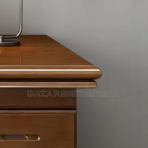 Office Tables:1.4 Meters Natural Mahogany Executive Table
